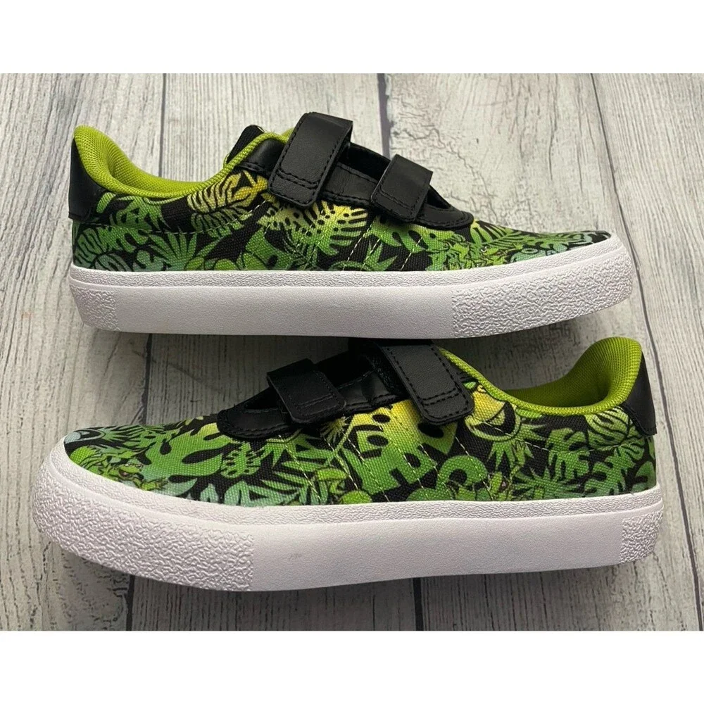 Kermit the Frog Muppets Adidas Boy Girl Shoes, Size Youth 2